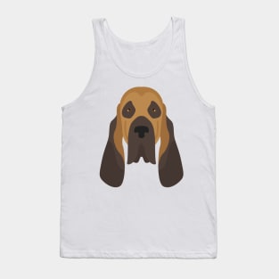 Bloodhound Face Tank Top